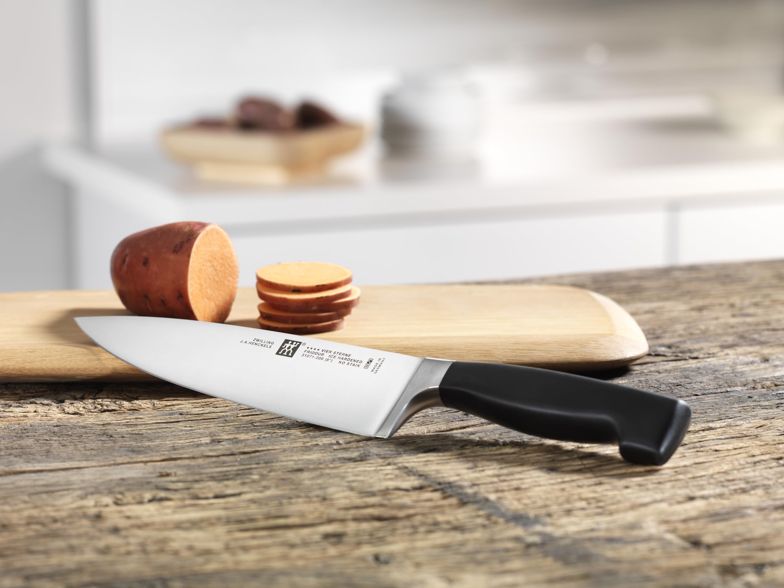 ZWILLING **** Four Star 4 Piece Knife Block Set with Kis